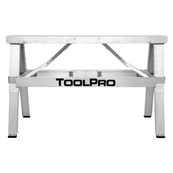 Toolpro 18 in to 30 in Adjustable Aluminum WalkUp Bench TP88051